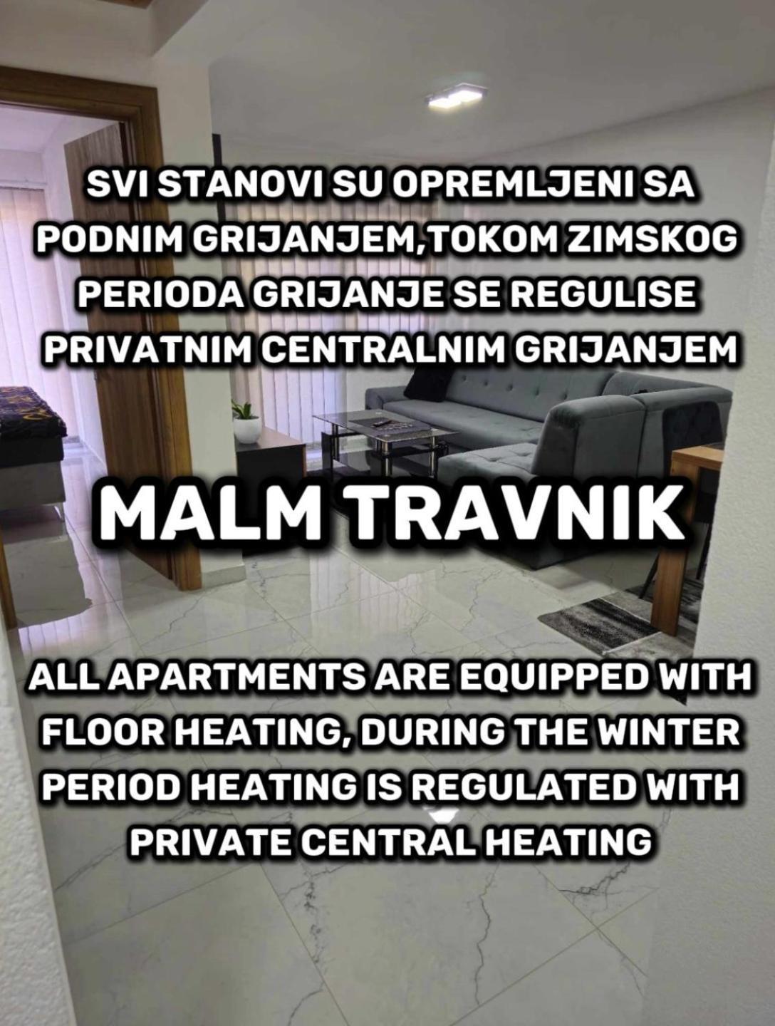 Malm Travnik Apartment Екстериор снимка
